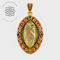AURELIS THREAD — Golden Rutilated Quartz Ornamental Statement Pendant ออเรลิส เธรด จี้ไหมทอง ดีไซน์ Ornamental Statement